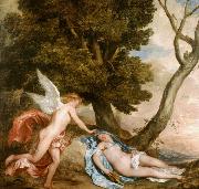 Dyck, Anthony van Cupid and Psyche (mk25) Spain oil painting reproduction